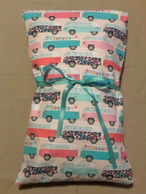 Large Microwavable Corn Heating Pad (~10x15) Hippie van