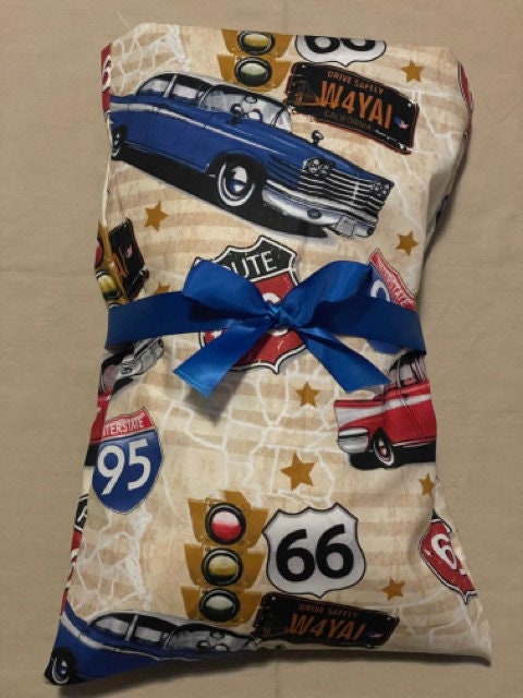 Large Microwavable Corn Heating Pad (~10x15) Classic Cars