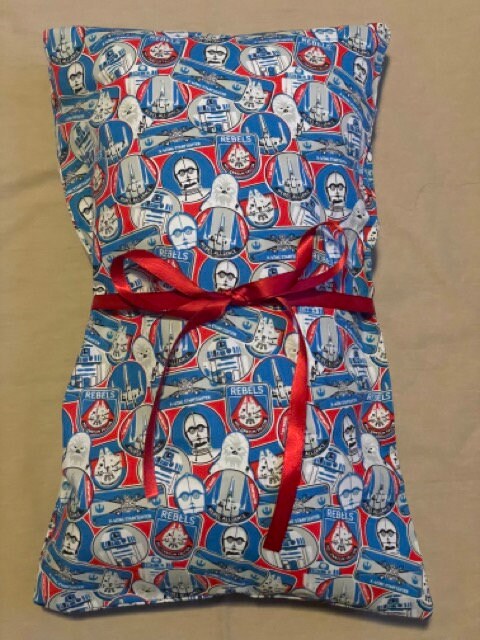 Large Microwavable Corn Heating Pad (~10x15) Star Wars