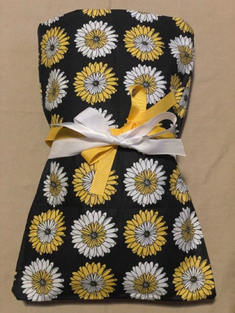 Large Microwavable Corn Heating Pad (~10x15) Sunflower