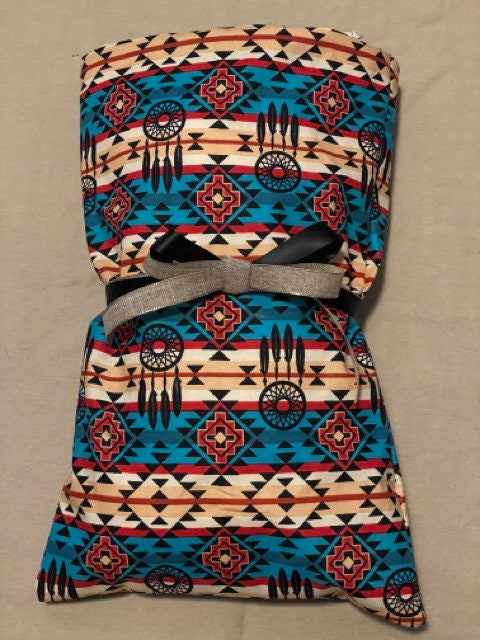 Aztec Dreamcatcher Corn Heating Pad Microwave Corn Bag Back Heating Pad Heat Pack Heat Cooling Warm Bag, 300+ Fabrics