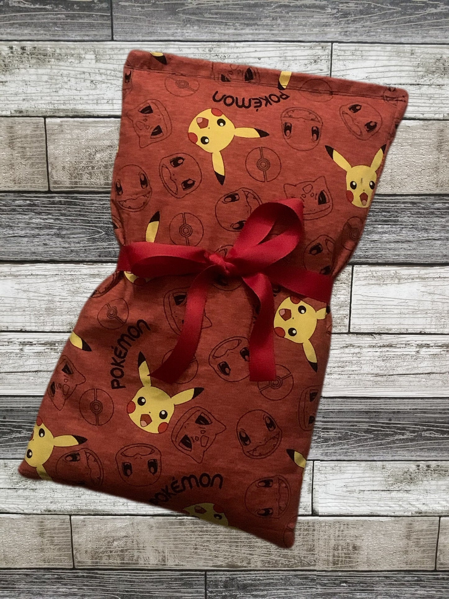 Pokemon Corn Heating Pad Microwave Corn Bag Back Heating Pad Heat Pack Heat Cooling Warm Bag, Birthday Gift, Weighted Lap Pad 300+ Fabrics